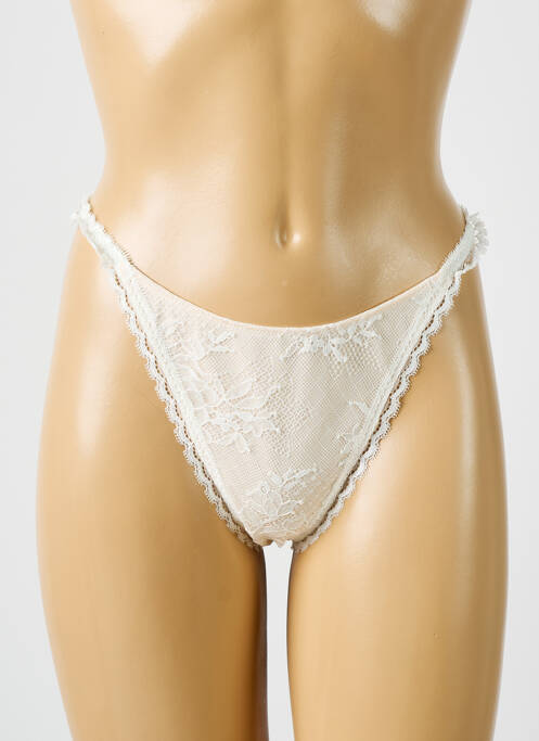 String beige WACOAL pour femme