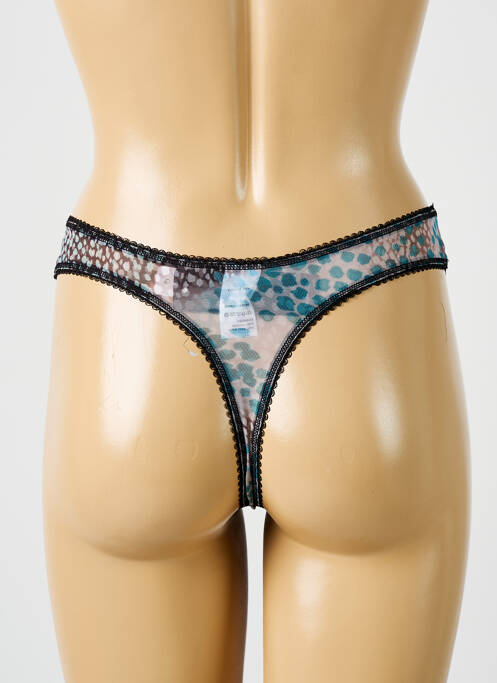 Tanga noir FANTASIE pour femme