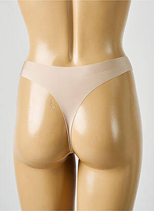 String string beige WACOAL femme