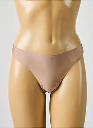String string beige WACOAL femme