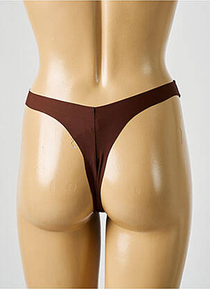 String string marron WACOAL femme