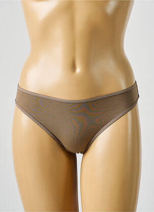 String string beige WACOAL femme