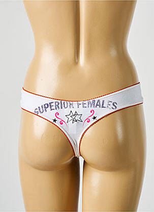 Tanga tanga blanc DIESEL femme