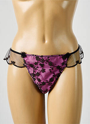 String broderie violet WACOAL femme