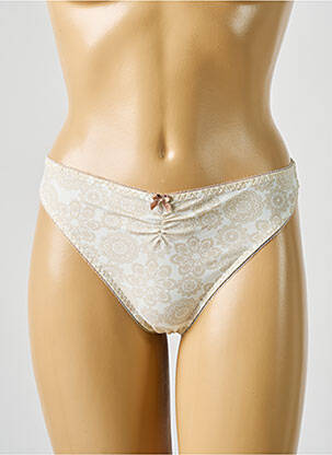 String string beige EMPREINTE femme