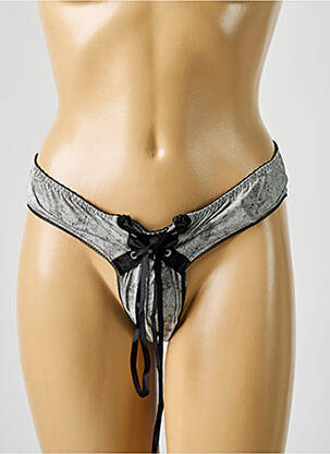 Tanga tanga gris SAWREN femme