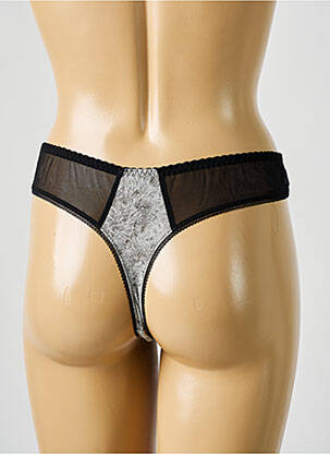 Tanga tanga gris SAWREN femme