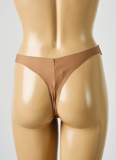 String beige WACOAL pour femme