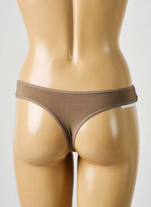 String beige WACOAL pour femme