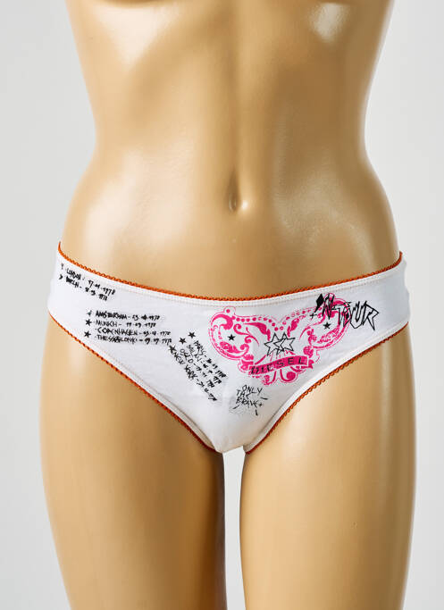 Tanga blanc DIESEL pour femme