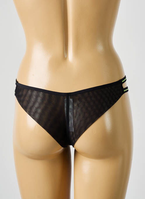 Tanga noir CHANTELLE pour femme