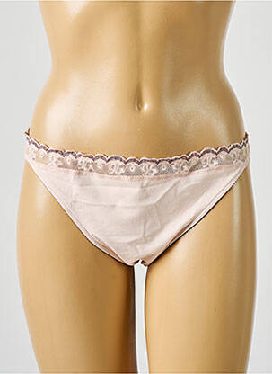 String tissage popeline rose CHANTELLE femme