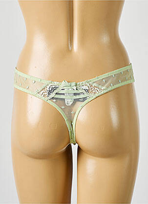 String stretch vert LOU femme
