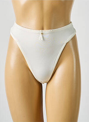 String tissage popeline beige WACOAL femme