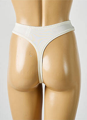 String tissage popeline beige WACOAL femme