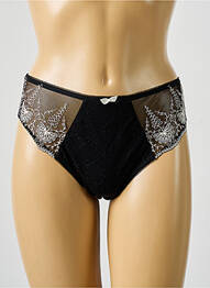 Tanga stretch noir FANTASIE femme