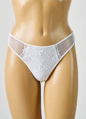 String stretch blanc MILLESIA femme