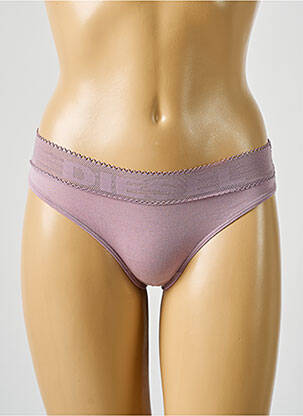 String tissage popeline violet DIESEL femme