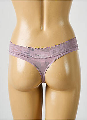 String tissage popeline violet DIESEL femme