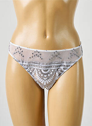 String stretch gris WACOAL femme