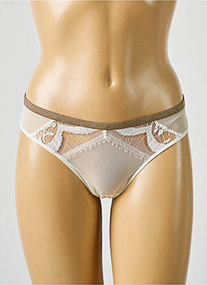 String légère et transparente blanc BARBARA femme