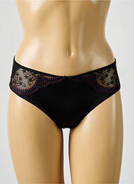 Culotte tissage satiné noir CONTURELLE femme