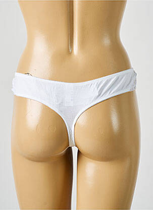 String stretch blanc HUIT femme