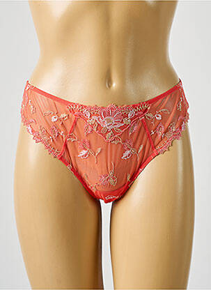 Tanga stretch orange LISE CHARMEL femme