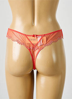 Tanga stretch orange LISE CHARMEL femme
