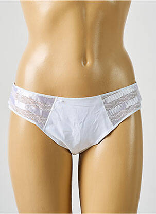 Culotte stretch blanc LEJABY femme