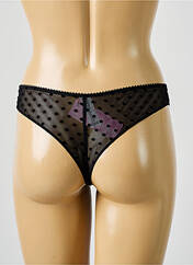 Tanga noir ANTIGEL pour femme seconde vue