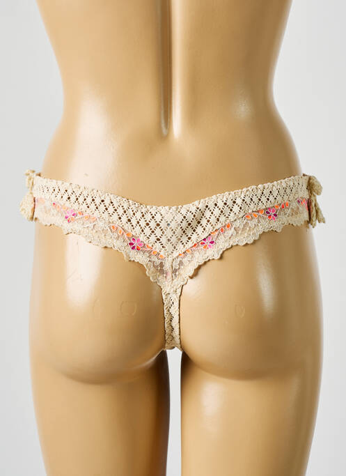 String beige AUBADE pour femme