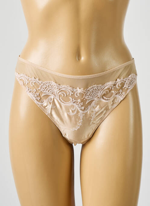 String beige LISE CHARMEL pour femme