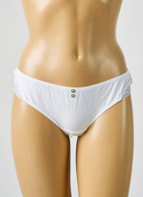 String blanc HUIT pour femme
