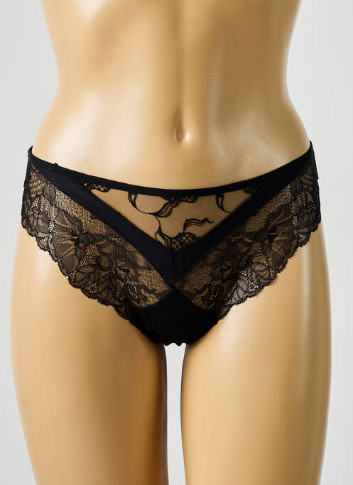 Tanga noir LISE CHARMEL pour femme