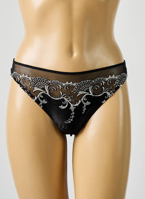 Tanga noir LISE CHARMEL pour femme