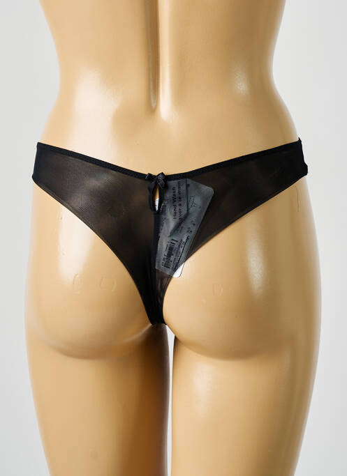 Tanga noir LISE CHARMEL pour femme