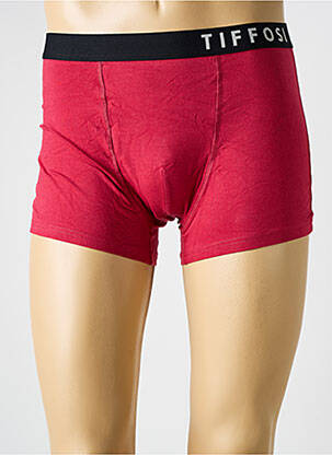 Boxer rouge TIFFOSI pour homme