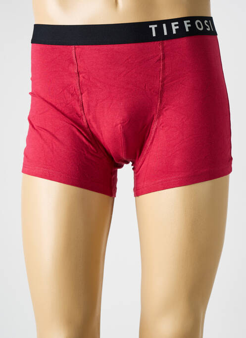 Boxer rouge TIFFOSI pour homme