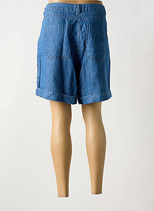 Short tissage denim taille normale bleu DELAHAYE femme