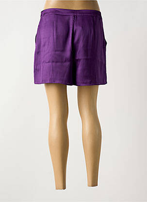 Short taille à pinces violet LES P'TITES BOMBES femme
