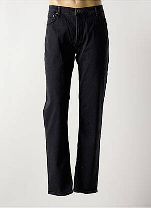 Jeans coupe slim stretch taille normale noir SERGE BLANCO homme