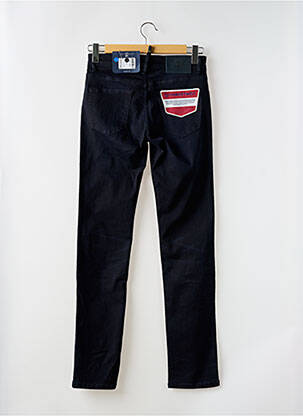 Jeans coupe slim stretch taille normale noir SERGE BLANCO homme