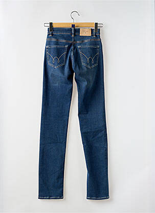 Jeans coupe slim fermeture boutonnée sur le devant taille normale bleu SERGE BLANCO homme