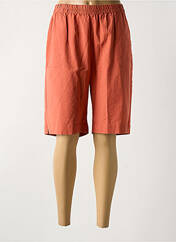 Bermuda orange CISO pour femme seconde vue