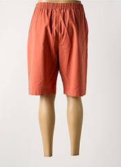 Bermuda orange CISO pour femme seconde vue