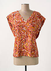 Blouse orange PAZ TORRAS pour femme seconde vue
