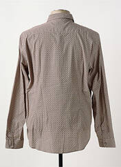 Chemise manches longues beige DELAHAYE pour homme seconde vue