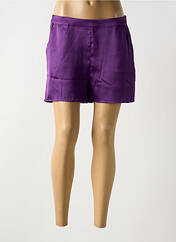 Short violet LES P'TITES BOMBES pour femme seconde vue
