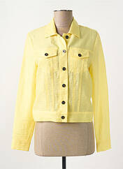Veste casual jaune NATHALIE CHAIZE pour femme seconde vue
